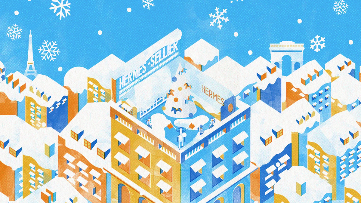 Hermes Magic Snowflakes ― Whatever Co. | ワットエバー