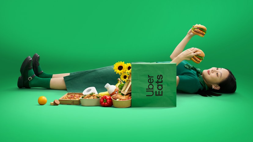 Uber Eats ‘Save While Lying Down’