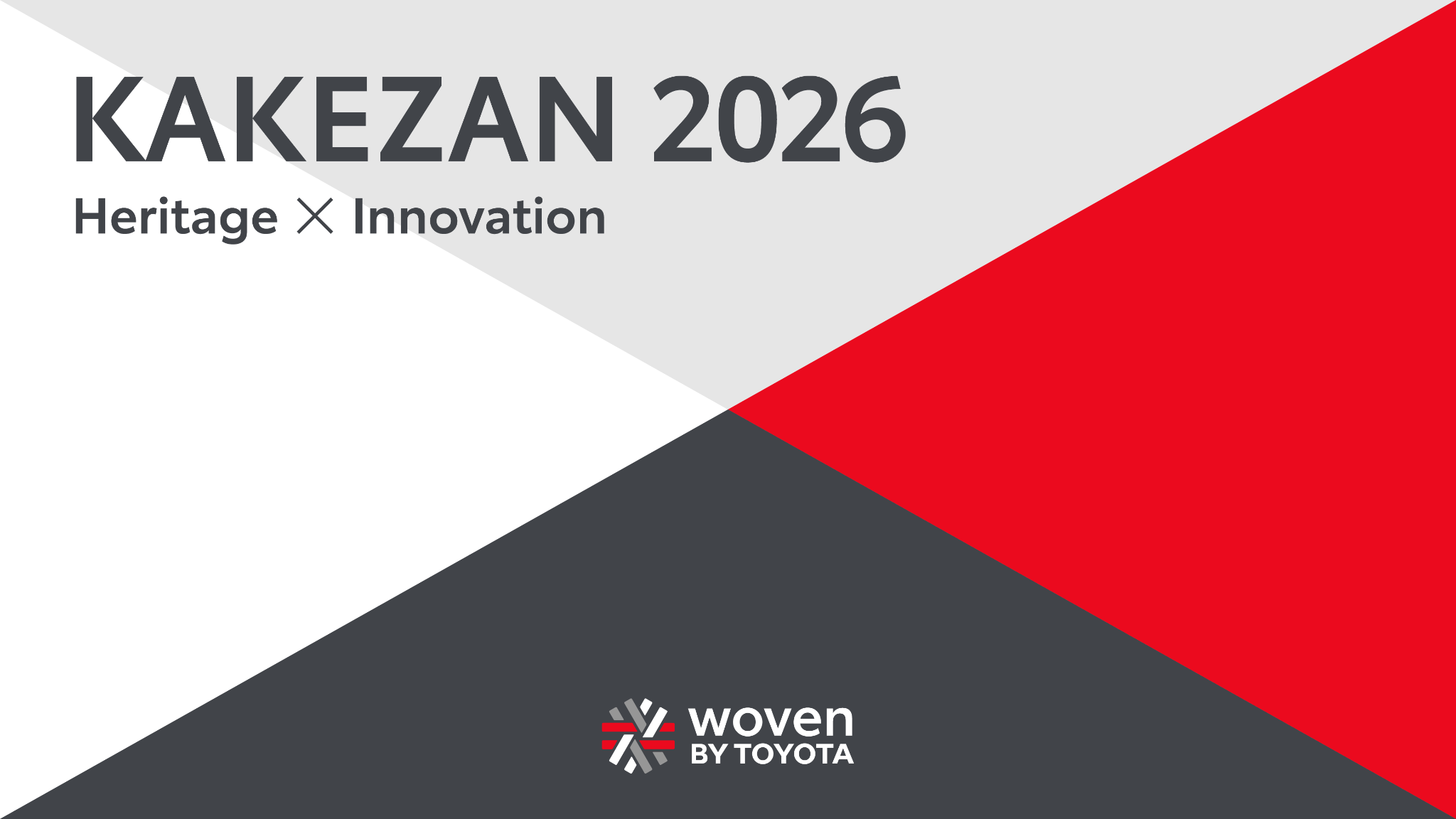 Kakezan 2026 | Woven by Toyota Unveiling the AI and technologies