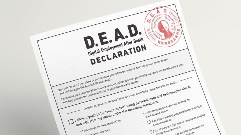 D.E.A.D.(Digital Employment After Death )