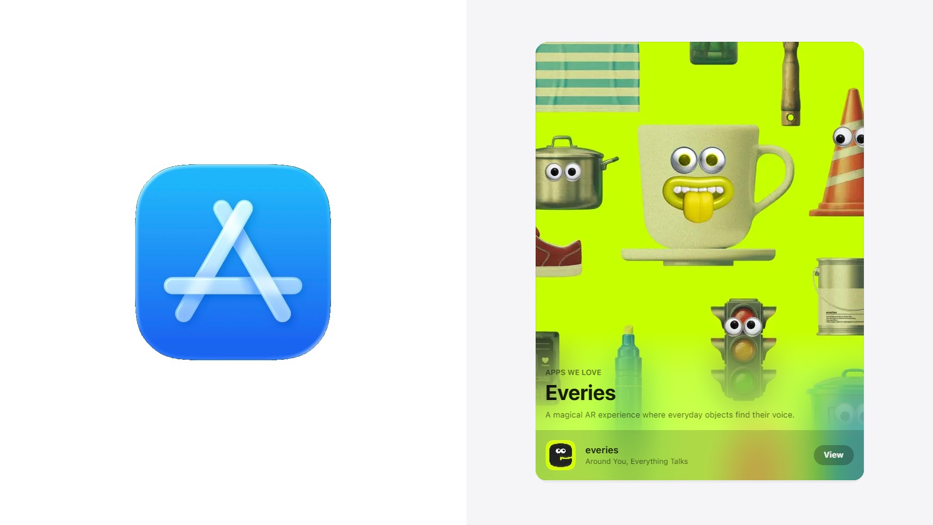everies was featured on the App Store
